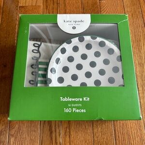 Kate Spade New York x Target 160pk Paper Party Disposable Dinnerware Set